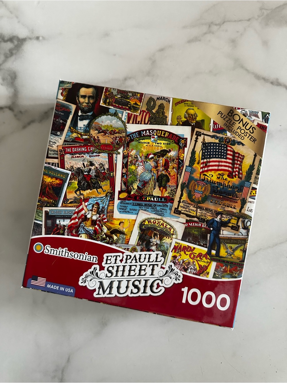 RoseArt Smithsonian 1000-Piece E.T. Paull Sheet Music Jigsaw Puzzle